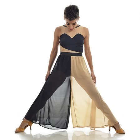 Nude Palazzo Pants